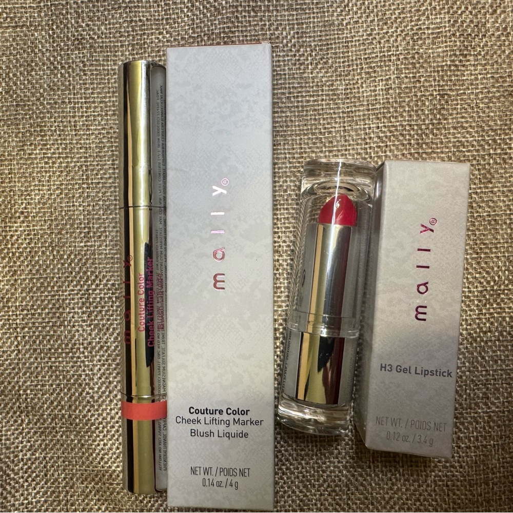 Mally Cheek Lifting Marker Blush and Lipstick Set